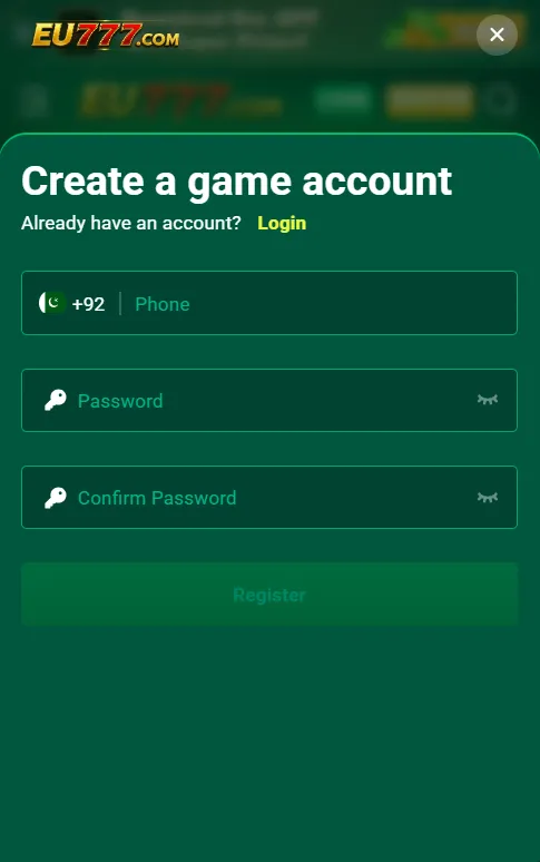 EU777 Game