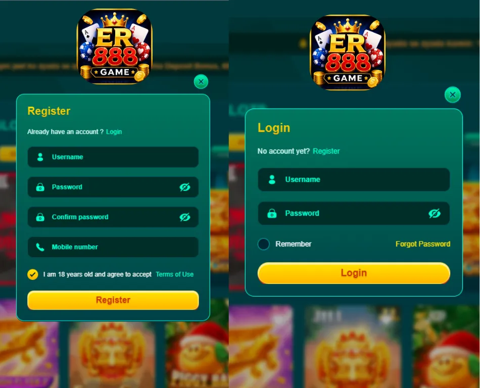 ER888 Game