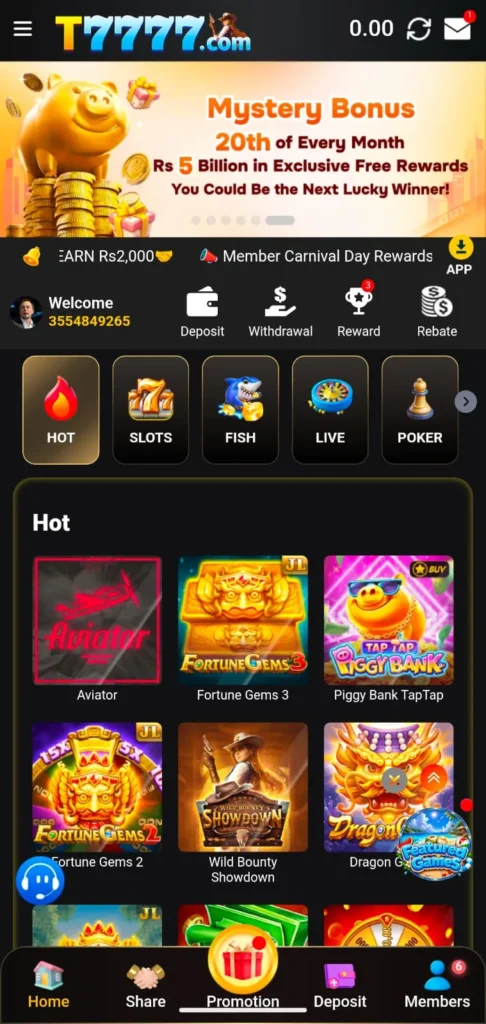 T7777 Game