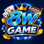 8W Game APK feature image with casino gaming design
